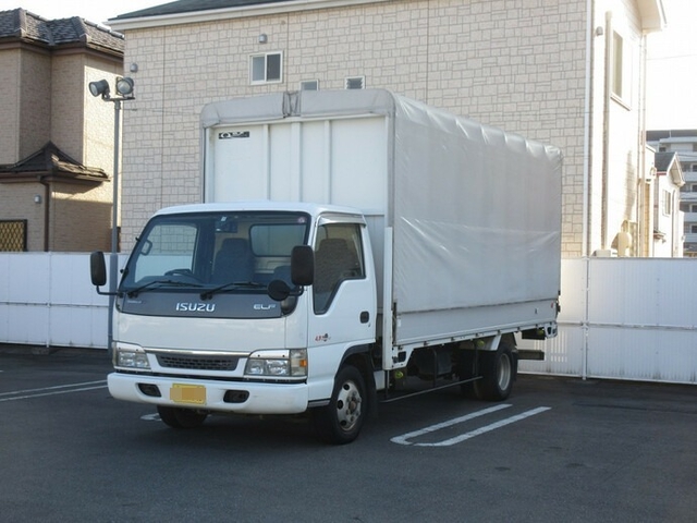 いすゞ エルフ 小型 幌車（ウィング式） KR-NPR81PAV(7722) 2枚目