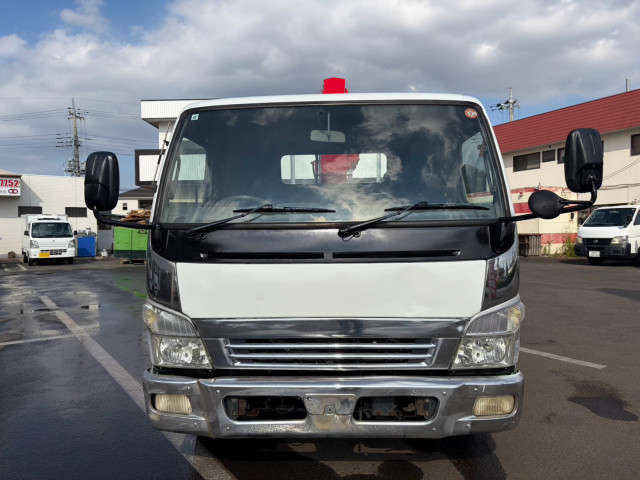 三菱ふそう キャンター 小型 平ボディ（クレーン付） KK-FE83EEN(113245) 3枚目