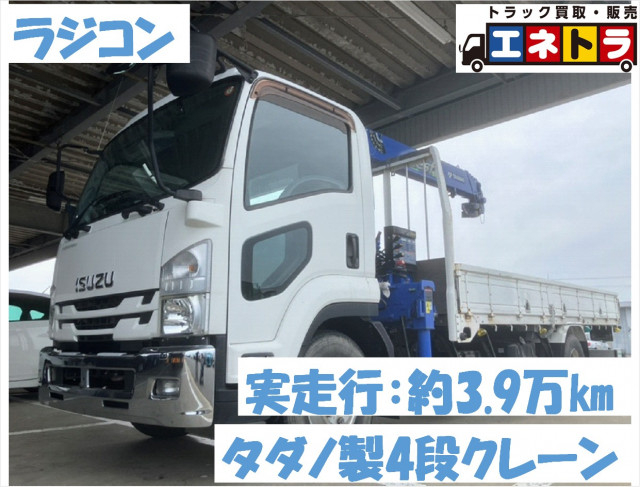いすゞ フォワード 中型 平ボディ（クレーン付） TKG-FRR90S2(110286) 1枚目