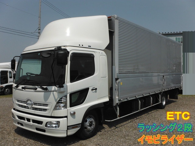 日野 レンジャー 中型 ウィング TKG-FD7JPAA(1691) 1枚目
