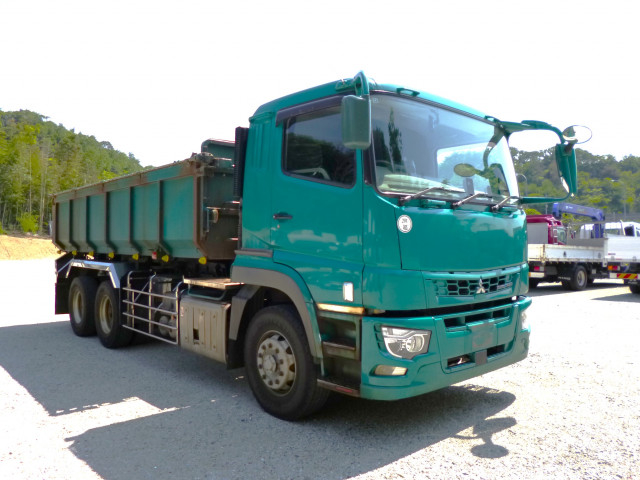 三菱ふそう スーパーグレート 大型 土砂ダンプ 2PG-FV70GY(89413) 3枚目