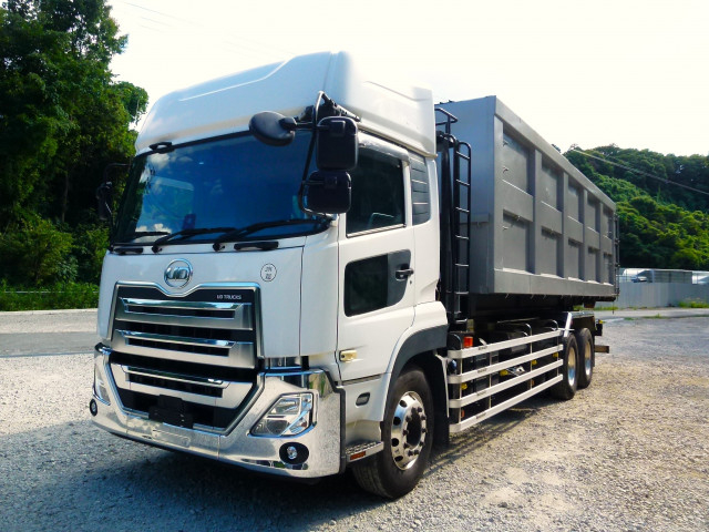 Nissan UD quon Large Arm roll trucks 2PG-CD5CL(109277) 1枚目