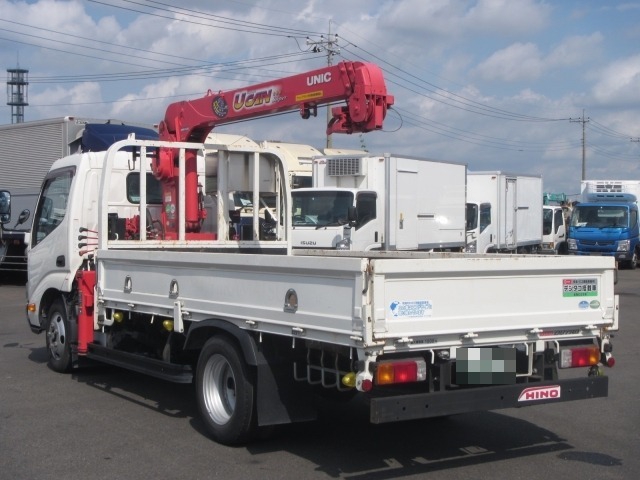 日野 デュトロ 小型 平ボディ（クレーン付） TKG-XZC655M(6999) 3枚目