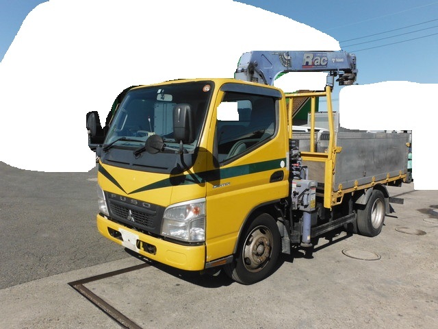 三菱ふそう キャンター 小型 平ボディ（クレーン付） PDG-FE73D(2257) 1枚目