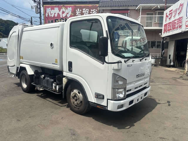 いすゞ エルフ 小型 塵芥車（回転式） TKG-NMR85N(108196) 3枚目
