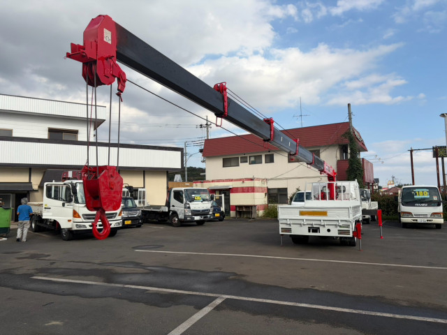 三菱ふそう キャンター 小型 平ボディ（クレーン付） KK-FE83EEN(113245) 22枚目