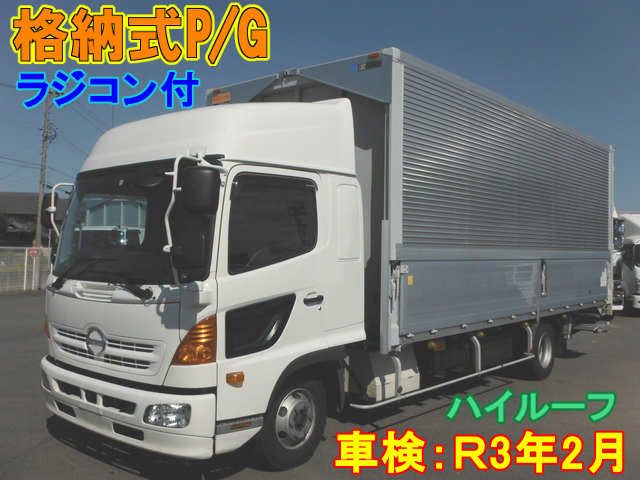 日野 レンジャー 中型 ウィング TPG-FD7JLAA(8575) 1枚目