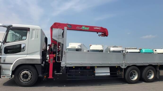 三菱ふそう スーパーグレート 大型 平ボディ（クレーン付） QKG-FV50VZ(35239) 8枚目