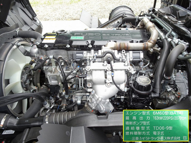三菱ふそう ファイター 中型 コンテナ専用車 2KG-FK62F(107181) 10枚目