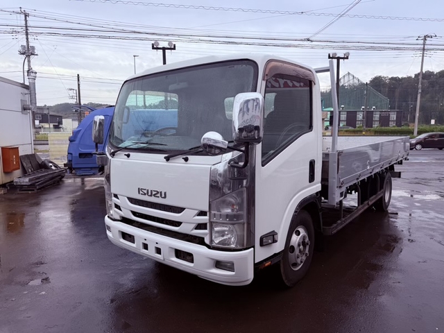 いすゞ エルフ 中型 アルミブロック TPG-NPR85YN(113796) 1枚目