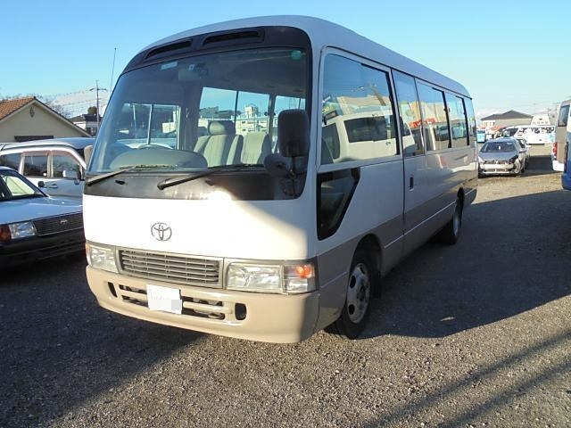 トヨタ コースター 中型 バス KC-HZB50(9706) 1枚目