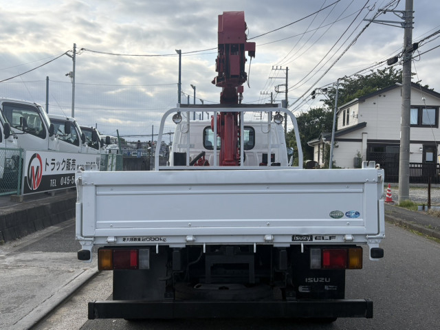 いすゞ エルフ 小型 平ボディ（クレーン付） SKG-NKR85R(110610) 8枚目