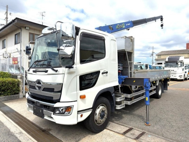 日野 レンジャー 増トン 平ボディ（クレーン付） 2KG-FE2ABA(110472) 5枚目