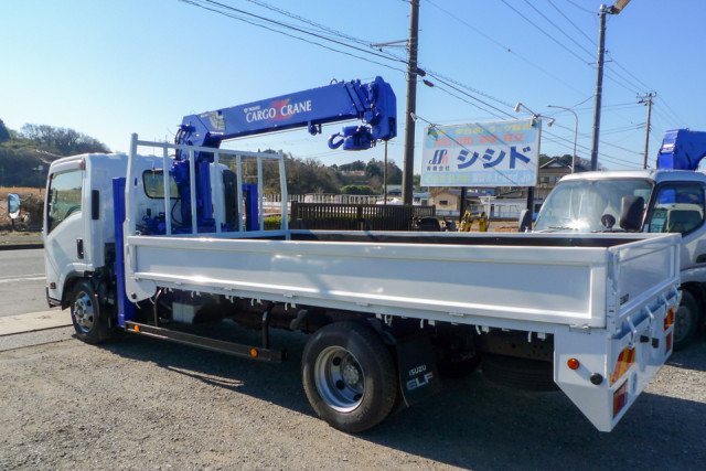 日産自動車 アトラス 小型 平ボディ（クレーン付） SKG-APR85AR(99623) 5枚目