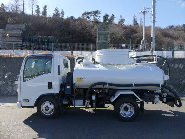 いすゞ エルフ 小型 バキュームカー/糞尿車 TPG-NMR85N(55555) 10枚目
