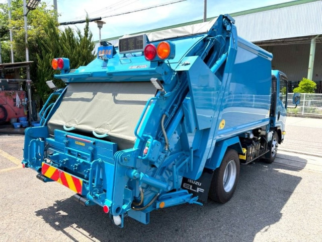 いすゞ エルフ 小型 塵芥車（プレス式） SKG-NPR85YN(109490) 3枚目