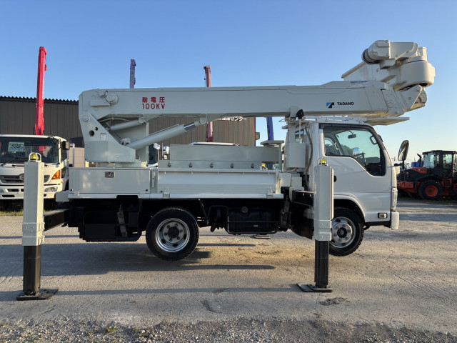 Isuzu elf Middle Aerial work platform trucks TKG-NKR85YN(109153) 4枚目