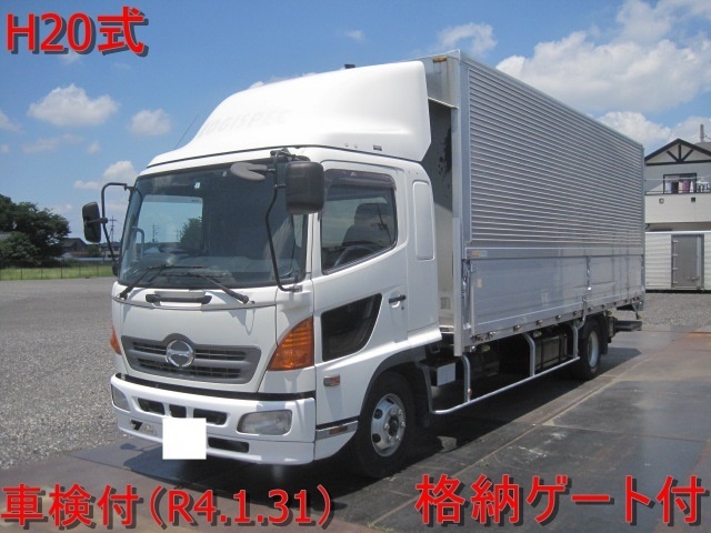 日野 レンジャー 中型 ウィング BKG-FD7JLYA(10609) 1枚目