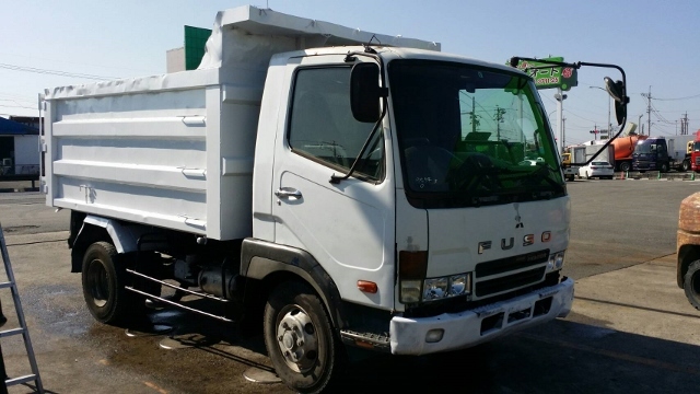 Mitsubishi Fuso fighter Middle Soil dump KK-FK71GC(1125) 1枚目