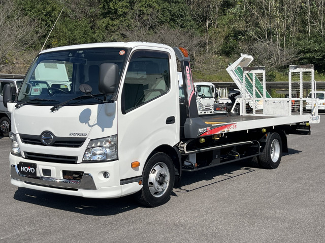 日野 デュトロ 小型 キャリアカー TKG-XZU722M(113560) 1枚目