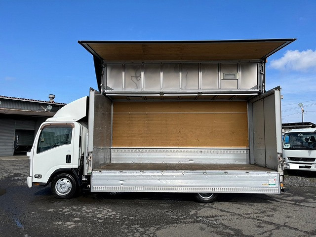 Isuzu elf Small Aluminium Wing body TKG-NPR85AN(61928) 9枚目