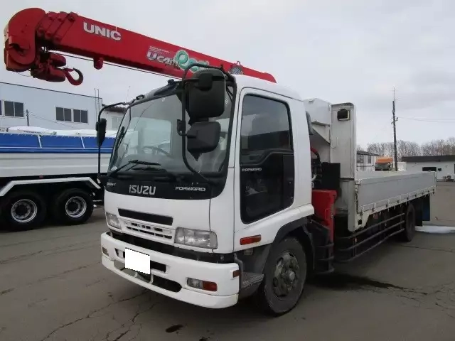 Isuzu forward Middle Crane equipped trucks PJ-FSR34L4S(62988) 1枚目