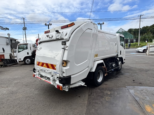 いすゞ エルフ 小型 塵芥車（回転式） TKG-NMR85N(107777) 5枚目