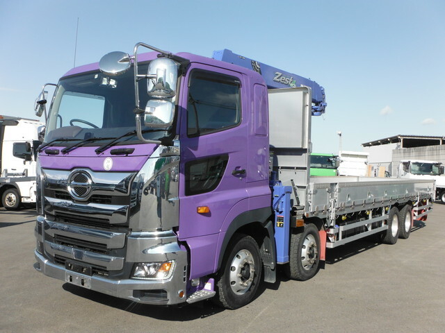 日野 プロフィア 大型 平ボディ（クレーン付） 2PG-FW1AHG(40145) 1枚目