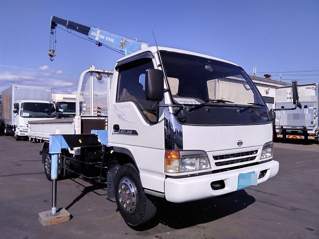 日産自動車 アトラス 小型 平ボディ（クレーン付） KC-APR70LR(8918) 9枚目