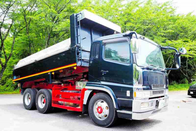 Mitsubishi Fuso super_great Large Dump trucks KL-FV50KJXD(63285) 8枚目