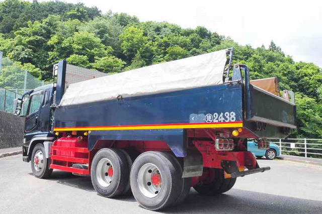 Mitsubishi Fuso super_great Large Dump trucks KL-FV50KJXD(63285) 12枚目