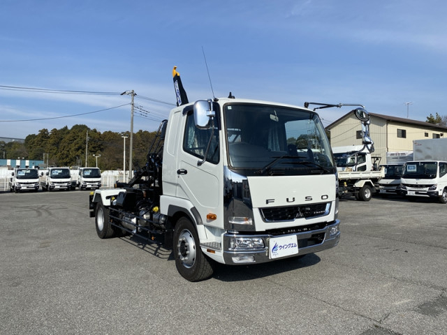 Mitsubishi Fuso fighter 6studs large Arm roll trucks  2KG-FK62FZ(63438) 2枚目