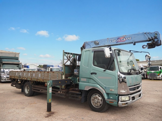 三菱ふそう ファイター 増トン 平ボディ（クレーン付） PJ-FK62FZ(113196) 7枚目