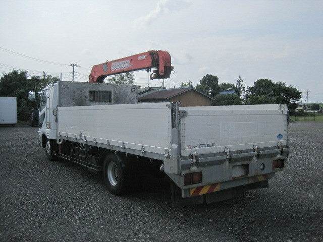 三菱ふそう ファイター 増トン 平ボディ（クレーン付） PDG-FK61F(11887) 4枚目