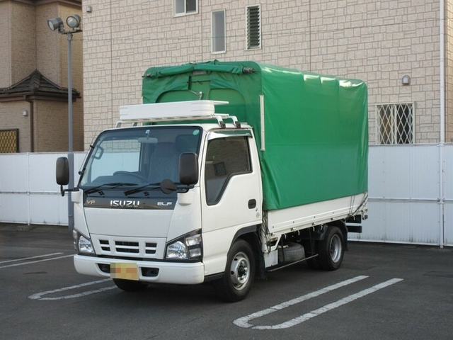 いすゞ エルフ 小型 幌車（ウィング式） PB-NKR81A(7712) 1枚目