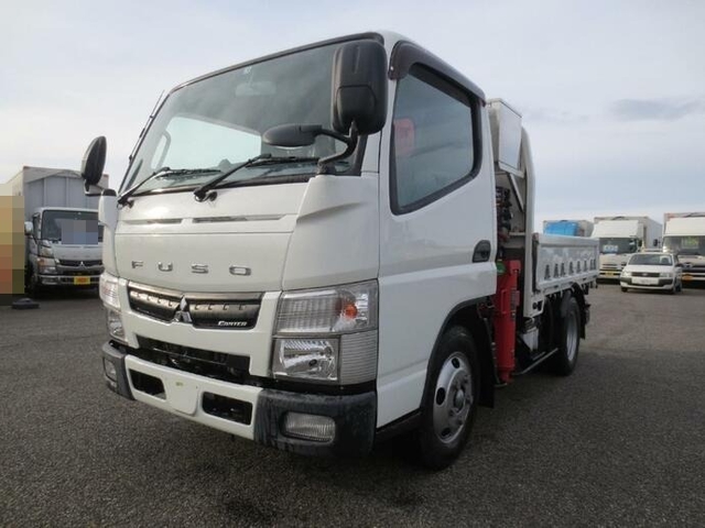 三菱ふそう キャンター 小型 平ボディ（クレーン付） TKG-FBA50(8562) 2枚目
