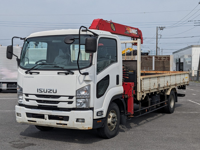 Isuzu forward Middle Crane equipped trucks FRR90-7113653(65824) 1枚目