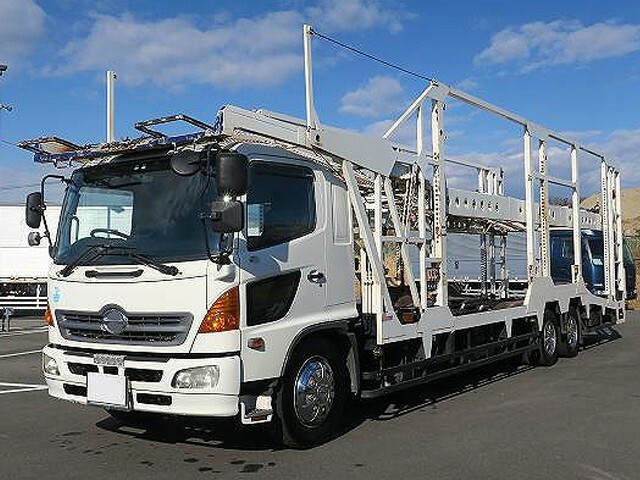 日野 レンジャー 大型 キャリアカー ADG-GK8JWXA(27503) 1枚目