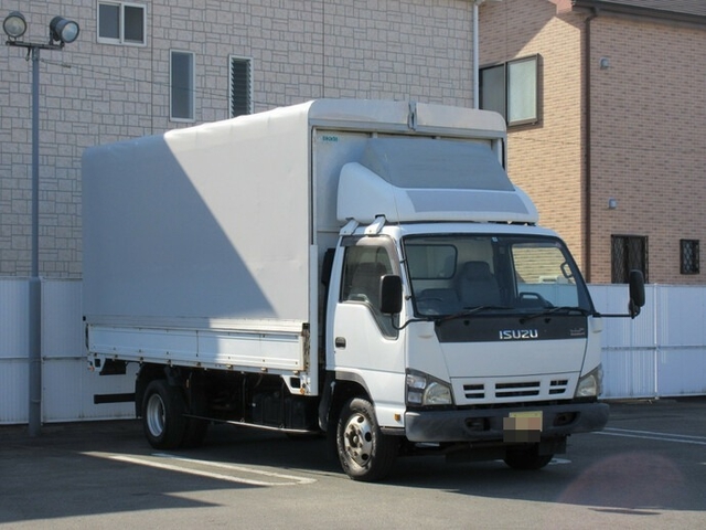 いすゞ エルフ 小型 幌車（ウィング式） PA-NPR81N(7704) 3枚目