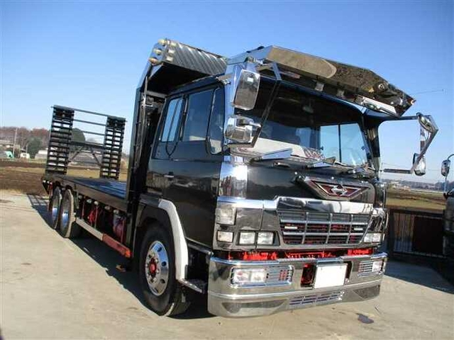 日野 スーパードルフィン 大型 セルフローダー P-FS634BA(37816) 2枚目
