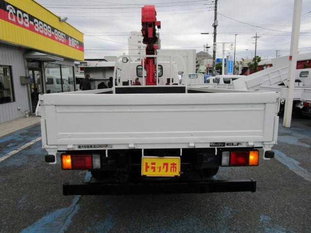 いすゞ エルフ 小型 平ボディ（クレーン付） TKG-NKR85AR(102730) 4枚目