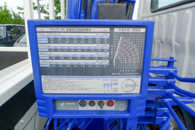 トヨタ ダイナ 小型 平ボディ（クレーン付） TKG-XZU650 車台(109383) 19枚目