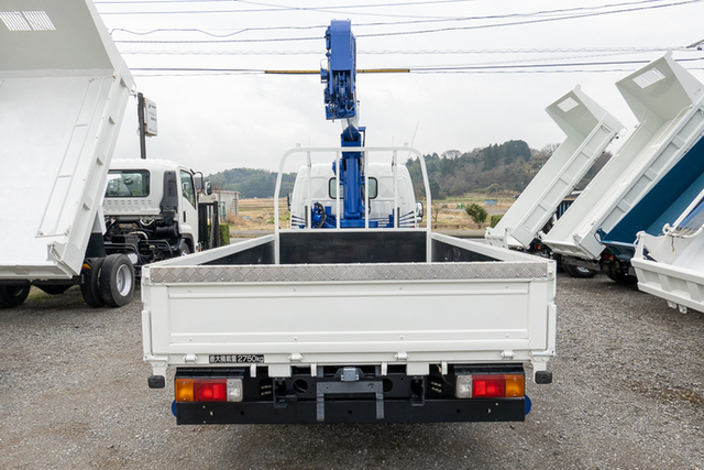 日野 デュトロ 小型 平ボディ（クレーン付） TKG-XZU650M (9166)｜中古