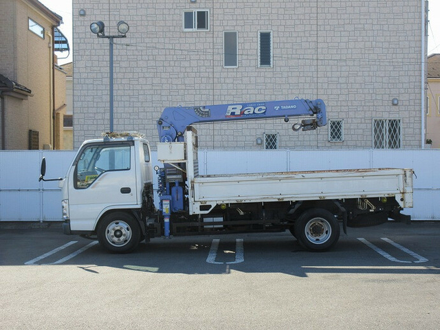 いすゞ エルフ 小型 平ボディ（クレーン付） BDG-NKR85R(7699) 5枚目