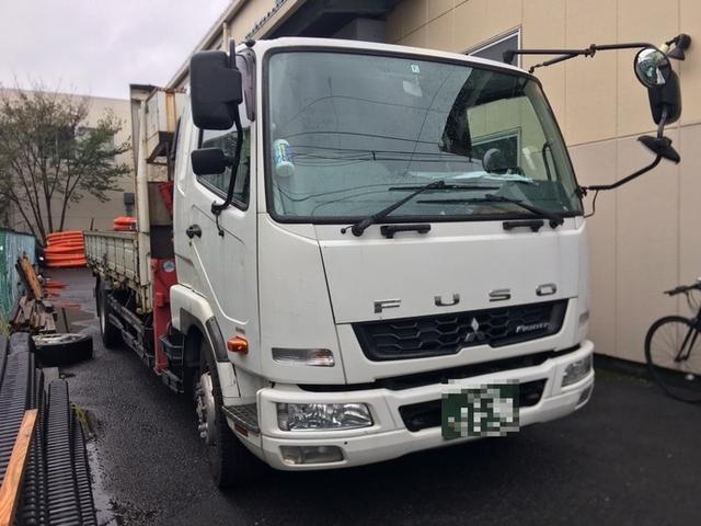 三菱ふそう ファイター 増トン 平ボディ（クレーン付） QKG-FK62FZ(2240) 7枚目