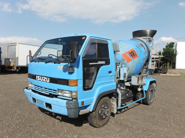 いすゞ エルフ 中型 ミキサー車 U-NRR32C(2153) 2枚目