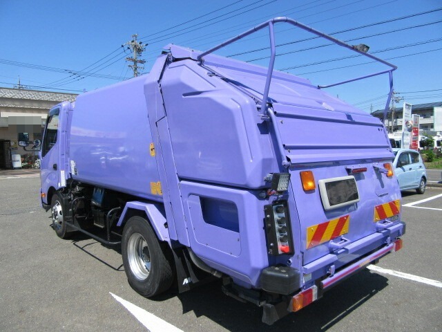 日野 デュトロ 小型 塵芥車（回転式） TKG-XZU700M(10083) 4枚目