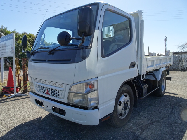 三菱ふそう キャンター 小型 土砂ダンプ PA-FE73DB(56938) 1枚目