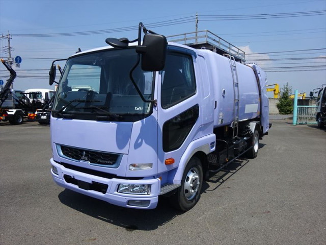 三菱ふそう ファイター 中型 塵芥車（プレス式） 2KG-FK62F(91780) 1枚目