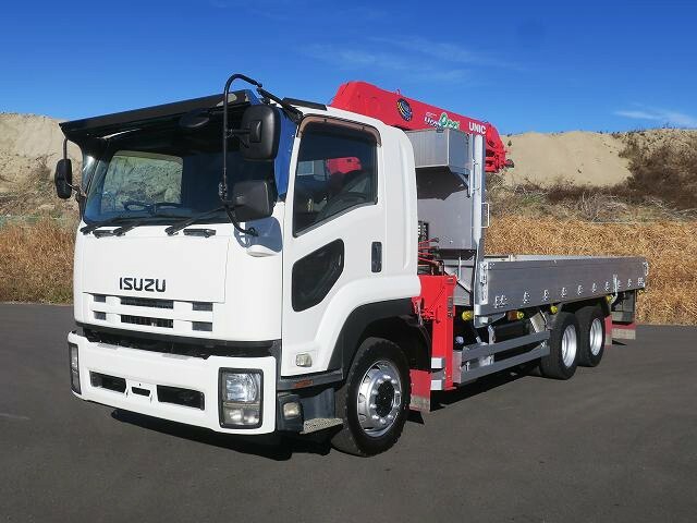 いすゞ フォワード 増トン 平ボディ（クレーン付） QDG-FVZ34U2(37678) 1枚目